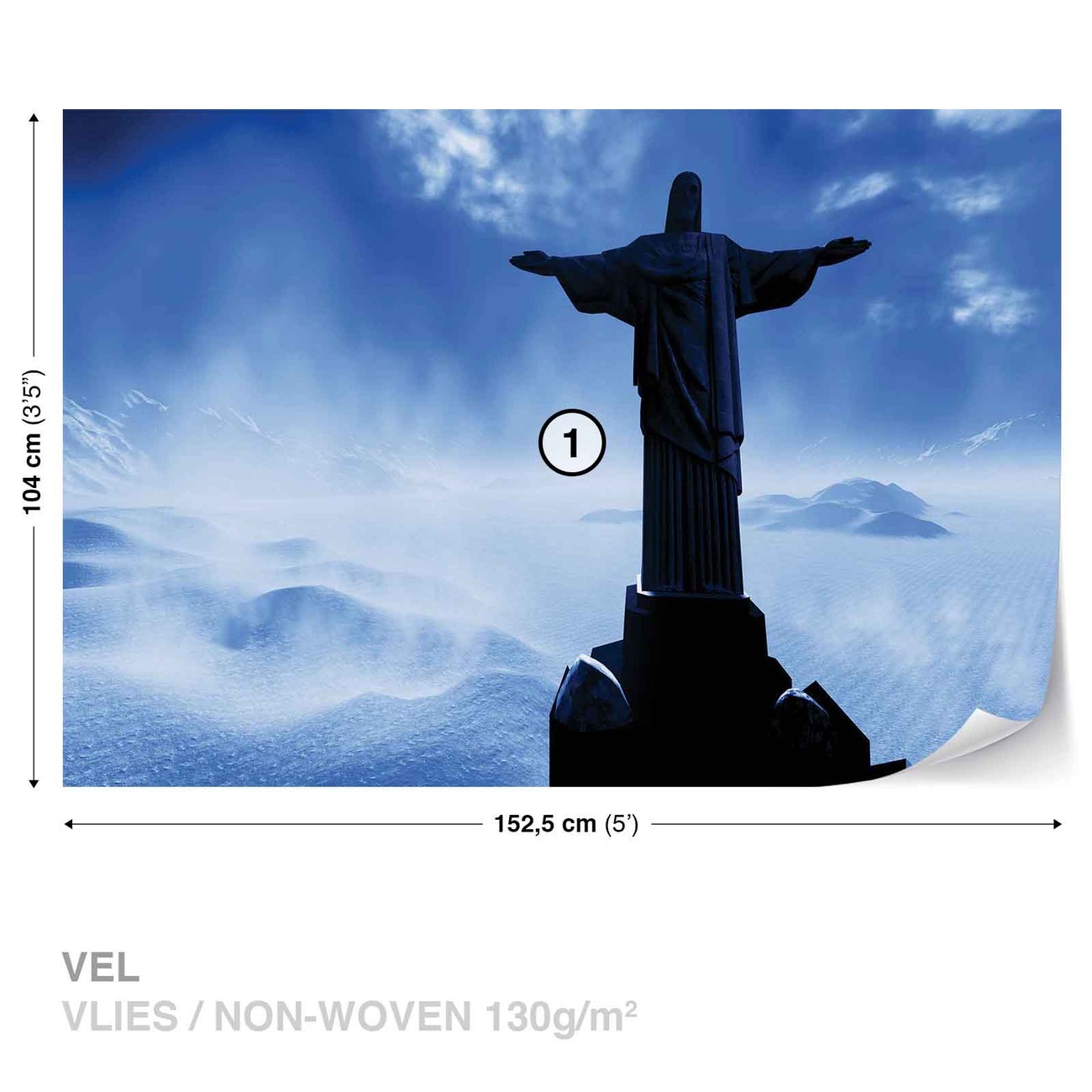 Fototapete Tapete Cristo Redentor Rio Brasilien Bei EuroPosters