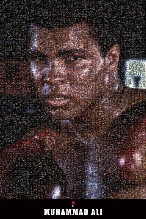 Plak T Muhammad Ali Mosaic Obraz Na Ze Doprava Zdarma Posters Cz