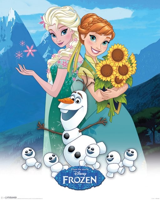 Frozen el reino del hielo Fever Póster Lámina Compra en Posters es