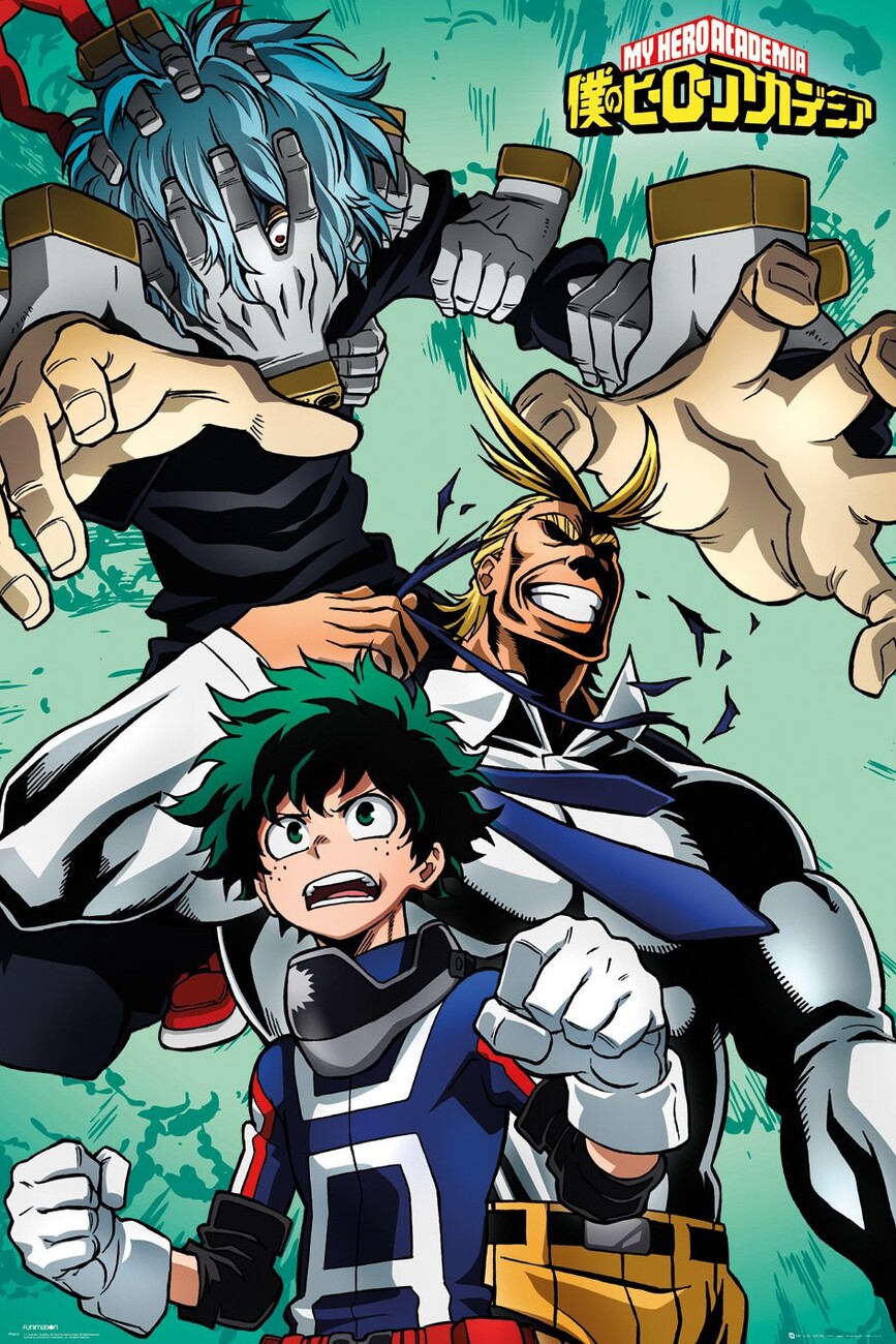 Poster My Hero Academia Collage Wall Art Free Ukposters