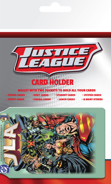 Tarjetero Dc Comics Justice League Ideas Para Regalos Originales