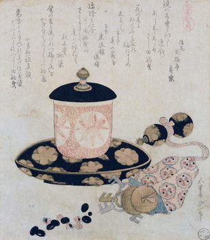 A Pot of Tea and Keys, 1822 Festmény reprodukció