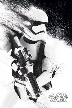 Star Wars, épisode VII : Le Réveil de la Force - Stormtrooper Paint Poster