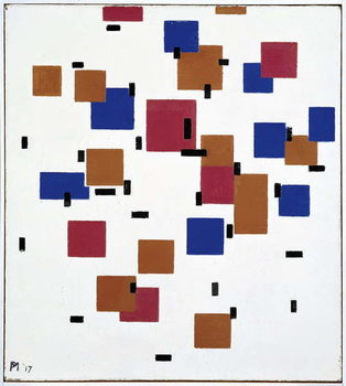 Reproducción de arte Composition in Colour A, 1917