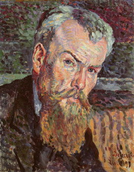 Reproducción de arte Portrait of Henri Edmond Cross (1856-1910) 1898 (oil on canvas) (detail)