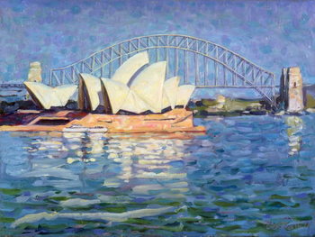 Reproducción de arte Sydney Opera House, AM, 1990