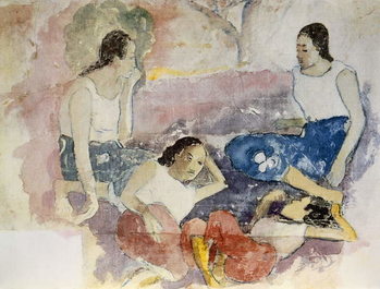 Reproducción de arte Tahitian Women, from 'Noa Noa, Voyage a Tahiti', published 1926
