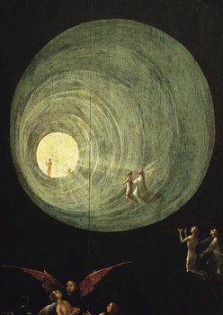 The Ascent of the Blessed, detail from a panel of an alterpiece thought to be of the Last Judgement Reproduction de Tableau