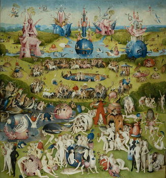 Reproducción de arte The Garden of Earthly Delights, 1490-1500