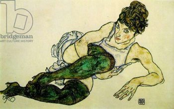 Reproducción de arte The Green Stockings, 1917