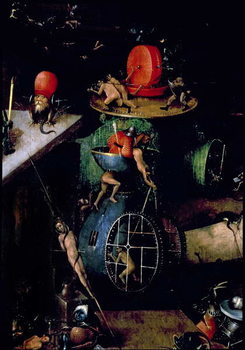 The Last Judgement : Detail of an Urn Reproduction de Tableau