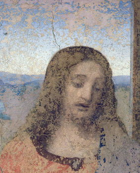 The Last Supper, 1495-97 (fresco) (post restoration) Reproduction de Tableau