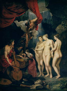 The Medici Cycle: Education of Marie de Medici (1573-1642) 1621-25 Reproduction de Tableau