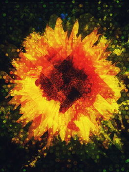 Reproducción de arte You are a radiant sunflower, 2018
