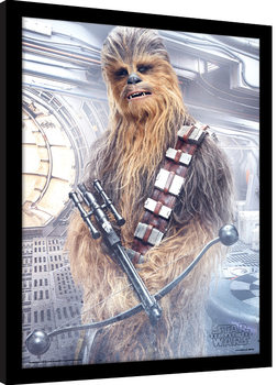 Star Wars: The Last Jedi -Chewbacca Bowcaster indrammet plakat
