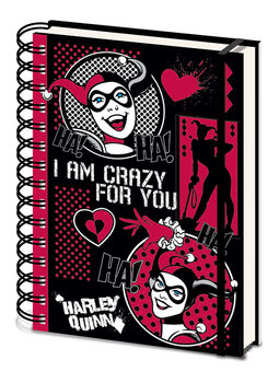 Harley Quinn - I Am Crazy For You Cahier