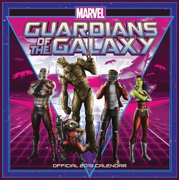 Calendario 2019 Guardiani della Galassia