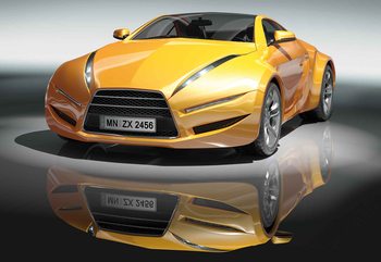 Carta da parati Auto Sportive da Corsa