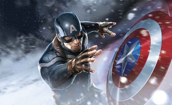 Carta da parati Avengers - Captain America