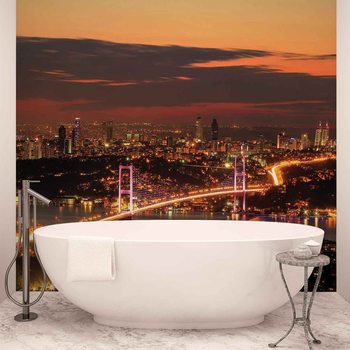 Carta da parati Città Skyline Istanbul Bosforo