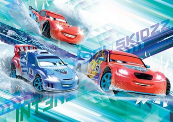 Carta da parati Disney Motori Ruggenti Raoul ÇaRoule McQueen