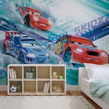 Carta da parati Disney Motori Ruggenti Raoul ÇaRoule McQueen
