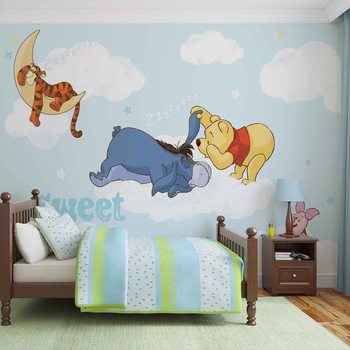 Carta da parati Disney Winnie Pooh Pimpi Tigro Ih-Oh
