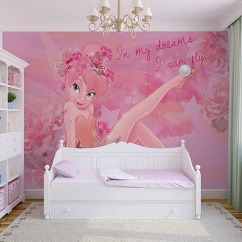 Carta da parati Favole Disney Fairies Trilli - Campanellino