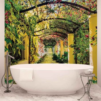 Carta da parati Fiori Giardino Floreale