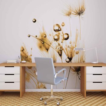 Carta da parati Golden Dandelion