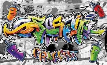 Carta da parati Graffiti Street Art