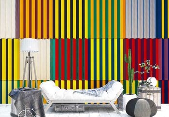 Carta da parati Light And Coloured Verticals