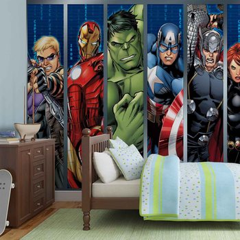 Carta da parati Marvel Avengers - I Vendicatori