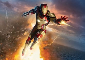 Carta da parati Marvel Avengers - I Vendicatori Iron Man