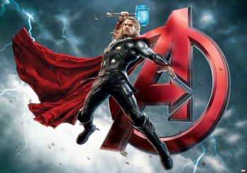 Carta da parati Marvel Avengers - I Vendicatori Thor