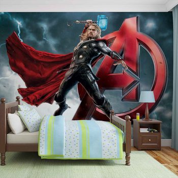Carta da parati Marvel Avengers - I Vendicatori Thor
