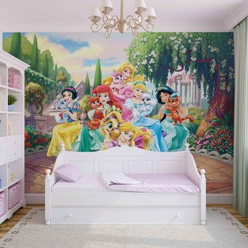 Carta da parati Principesse Disney Raperonzolo Ariel