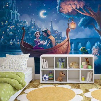 Carta da parati Principesse Disney Raperonzolo