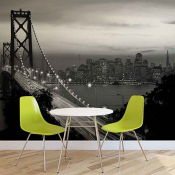 Carta da parati Skyline Città Golden Gate Bridge