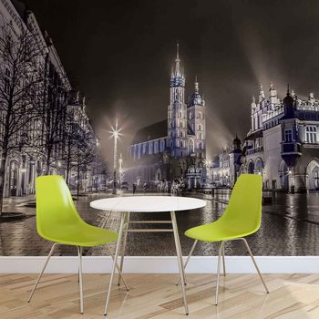 Carta da parati Skyline Cittadino Cracovia