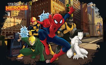 Carta da parati Spiderman - Uomo Ragno Marvel