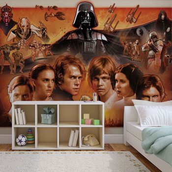 Carta da parati Star Wars Il Risveglio della Forza