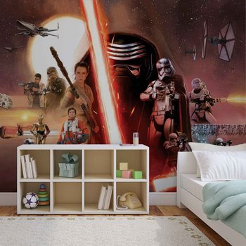 Carta da parati Star Wars Il Risveglio della Forza