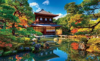 Carta da parati Tempio Zen Cultura Giappone