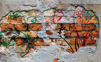 Carta da parati Via Graffiti Street Art
