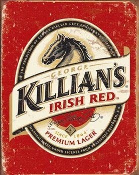 Cartelli Pubblicitari in Metallo Killian's Beer Logo