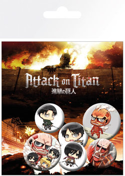 Chapita Ataque a los titanes (Shingeki no kyojin) - Attack