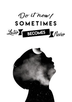 Fotografia d'arte Do it now - White