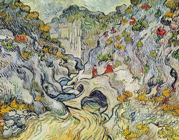 The ravine of the Peyroulets, 1889 Reproducere