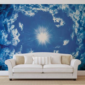 Fotomural Cielo Nubes Sol Naturaleza